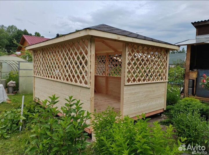 Беседка дачная