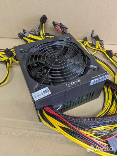 Тихий блок питания ATX для пк и майнинга на видеок