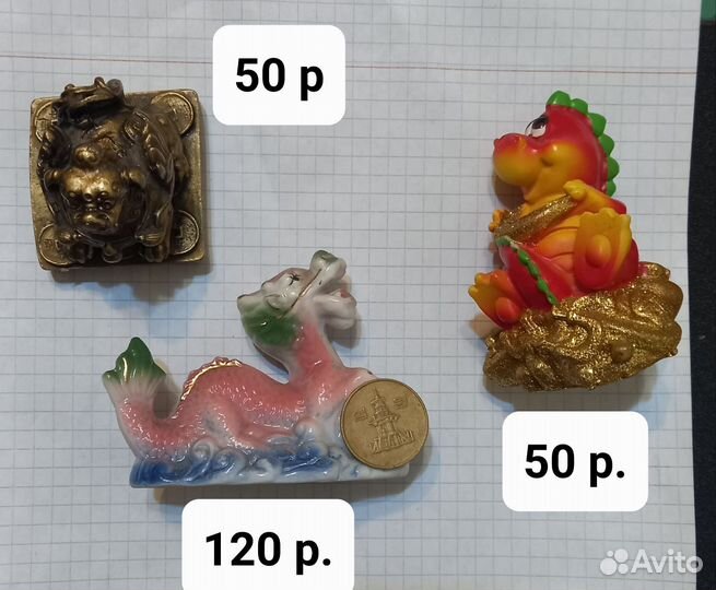 Символ 2024 г. и другие фигурки Фен-шуй