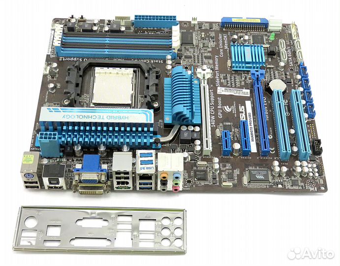 Asus m4a89gtd + Phenom II X4 945+Кулер