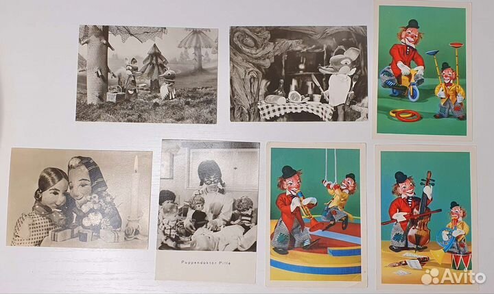 Открытки с куклами СССР И ГДР