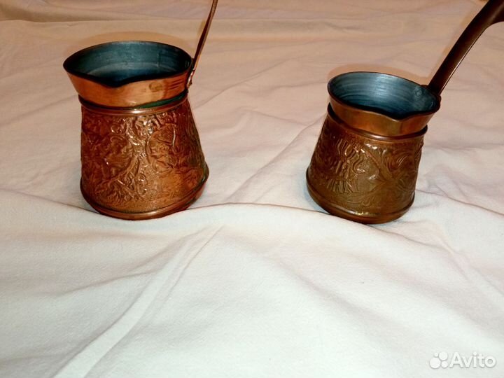 Турки для кофе медные