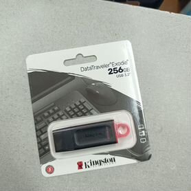 Usb флешка 256 gb Kingston нов оригинал