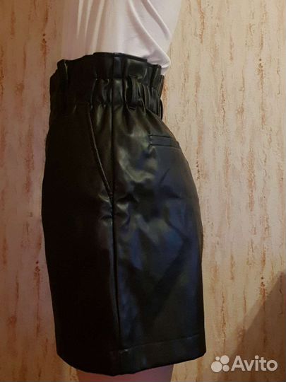 Шорты женские экокожа befree