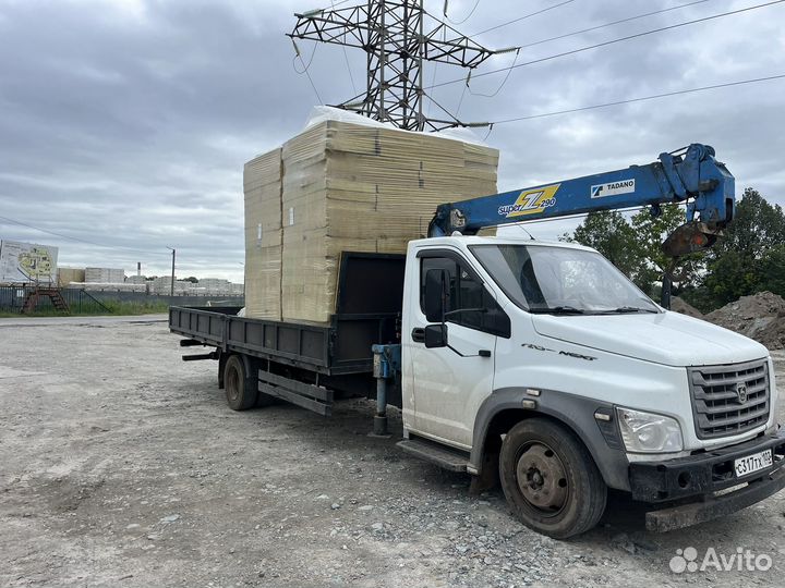 Аренда и услуги манипулятора, стрела 3 т, 9 м, борт 6.1 м