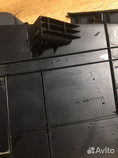 Воздухозаборник киа ceed 3