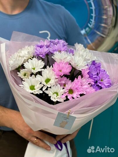 Букет из хризантемы 200