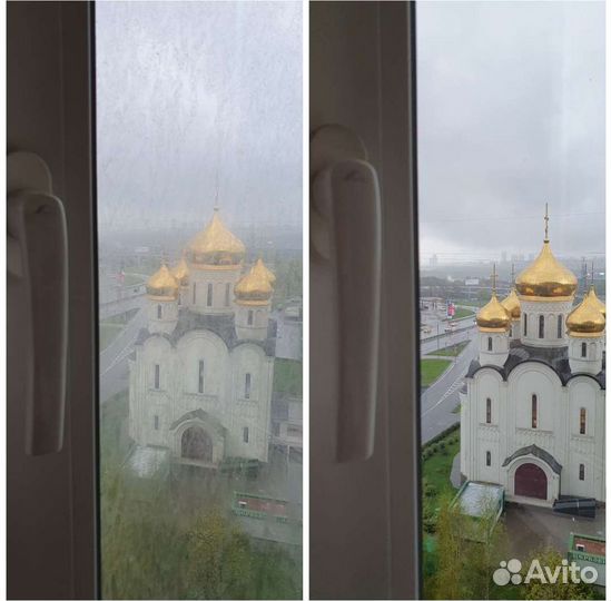 Мойка окон, уборка