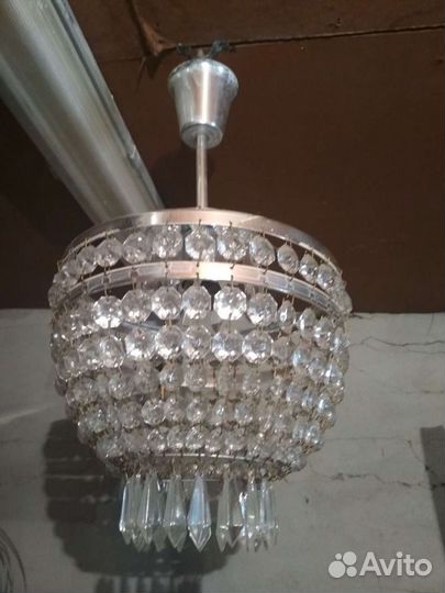 Хрустальная люстра СССР