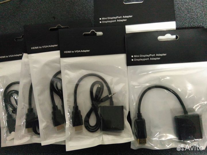 Конвертеры Hdmi - VGA, Displayport DP- VGA