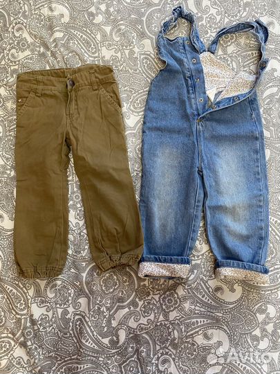 Пакет вещей для девочки 2-3 года