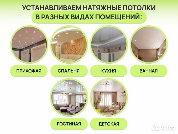 Натяжные потолки