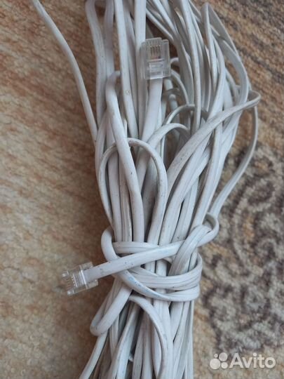 Кабели и провода разные телефония и интернет