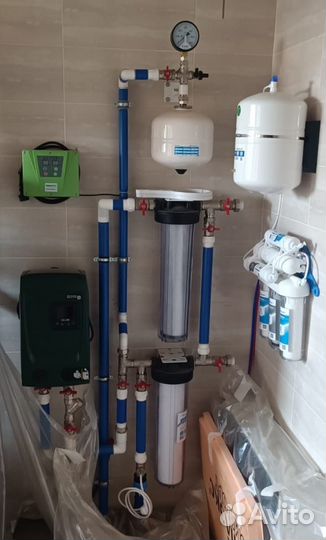 Монтаж отопления, водоснабжения и канализации