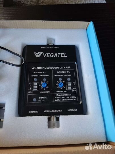 Vegatel Репитер vegatel VT-1800/3G (LED)