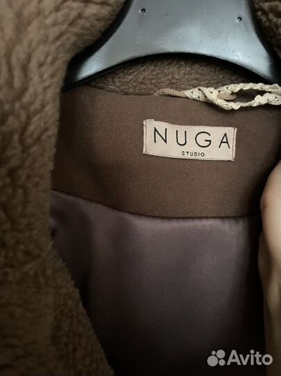 Шуба nuga из шерсти