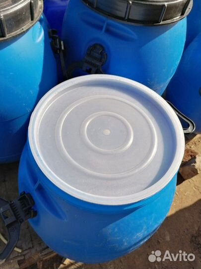 Бочка 40 литров пластиковая пищевая