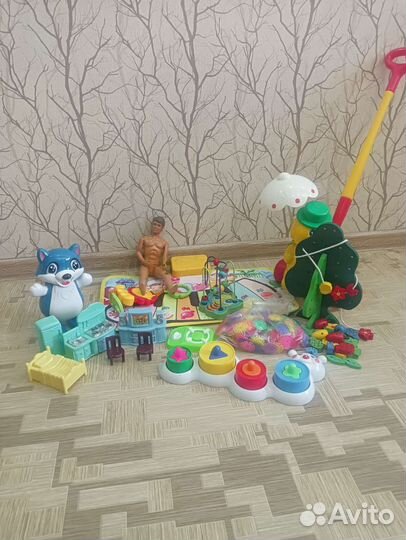 Развивающие игрушки пакетом