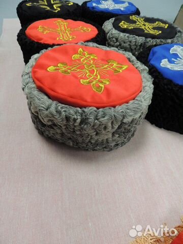 Кубанка вышытый верх