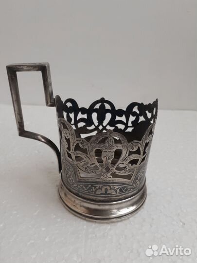 Подстаканник Кубачи серебро 875 СССР