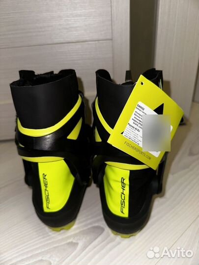 Лыжные ботинки коньковые fischer speedmax