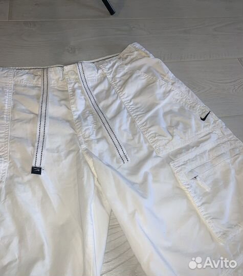 Белые шорты nike карго