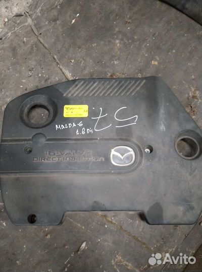 Декоративная крышка двигателя мазда 6. Дизель