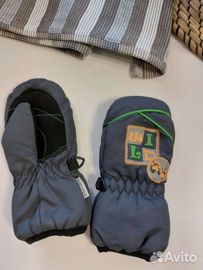 Краги варежки детские