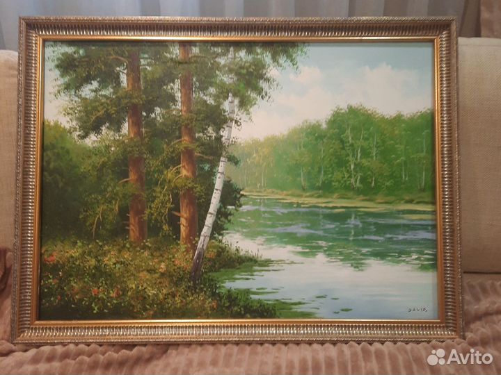 Картина маслом на холсте 50 на 70