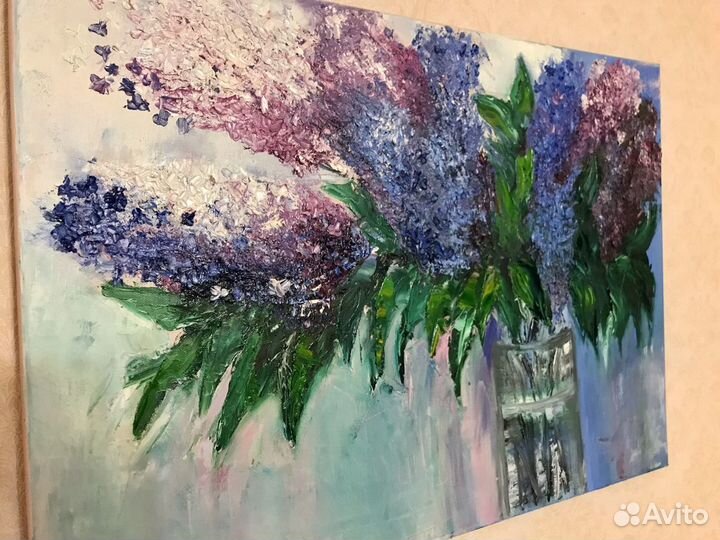 Картина Сирень масло 50/70