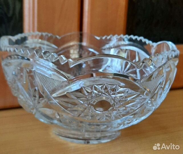 Салатницы хрустальные