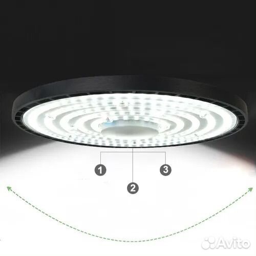 Профессиональные прожекторы 100W, white light