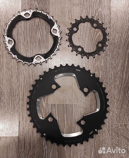 Звезды тройника 3*9/3*10 FC-M, Deore