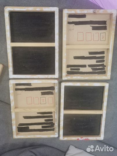 Планшет для рисования деревянные 10 шт