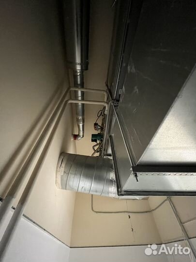 Вентиляция. Блоки управления, смесит.узел, трубы