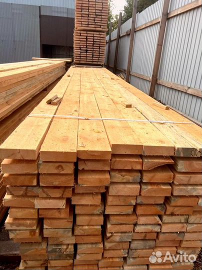 Брус обрезной 100х150х6000мм от производителя