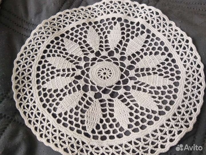 Салфетки вязаные крючком