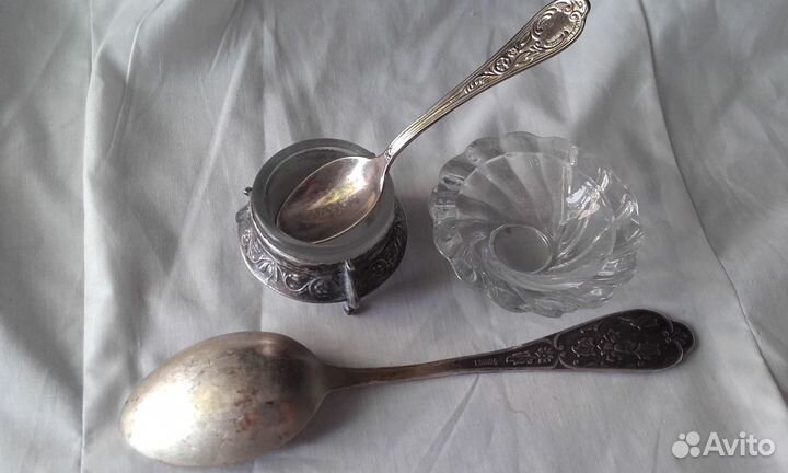 Солонка мельхиор СССР