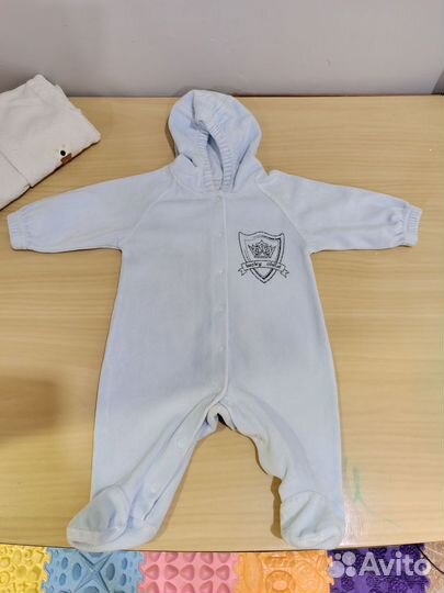 Теплые комбинезоны для мальчика 56 р