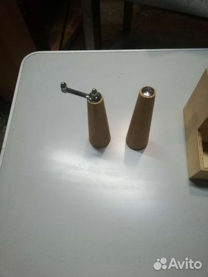 Деревянные Солонки и Приборы в Паре