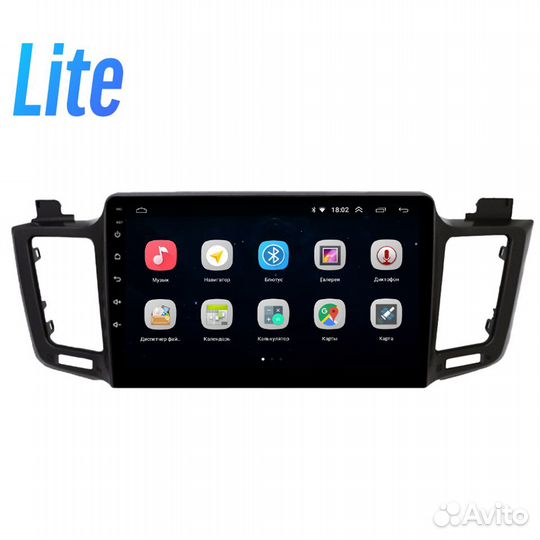 Магнитола Parafar Toyota Rav4 2013-18 Android