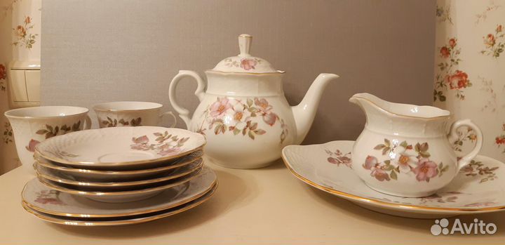 Thun Чехословакия предметы чайного сервиза