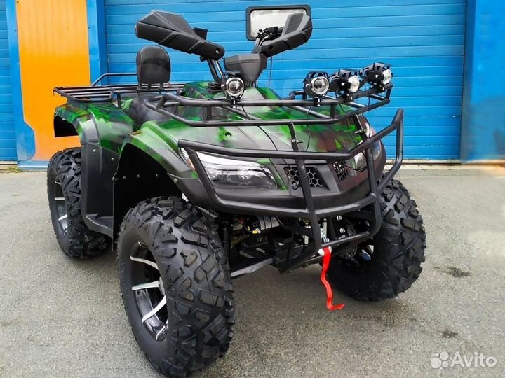 Квадроцикл Yamaha Hunter 300cc зеленый