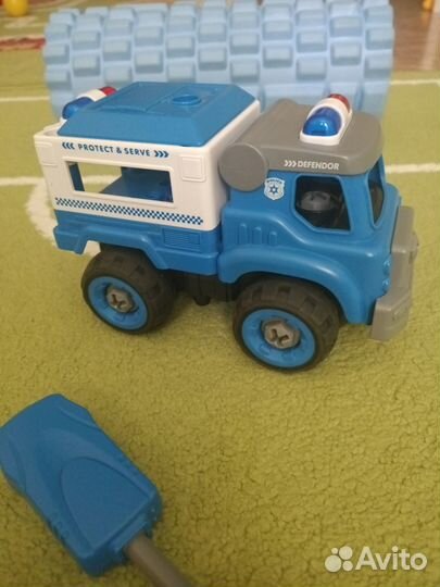 Конструктор винтовой Полицейская машина