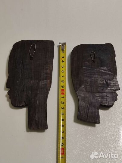 Эстампы.Африканские маски-модерн. Он и она