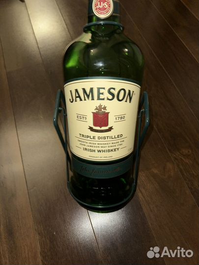 Бутылка качели от виски Jameson 4.5 литра