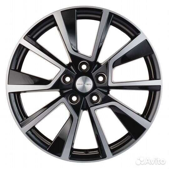 Khomen Wheels KHW1802 (Karoq) Black-FP