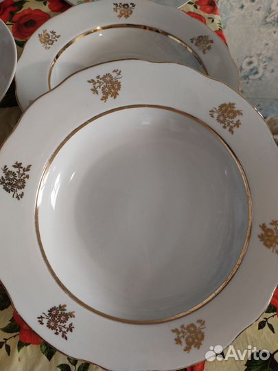 Тарелки фарфор СССР