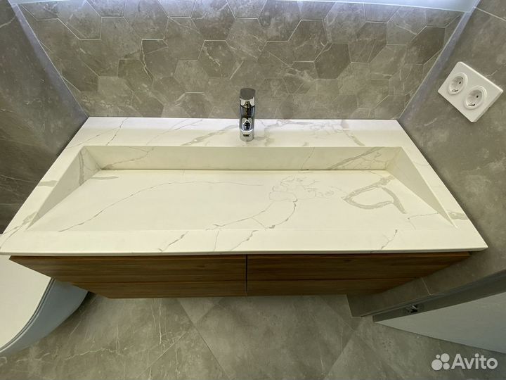 Столешница Раковина из камня