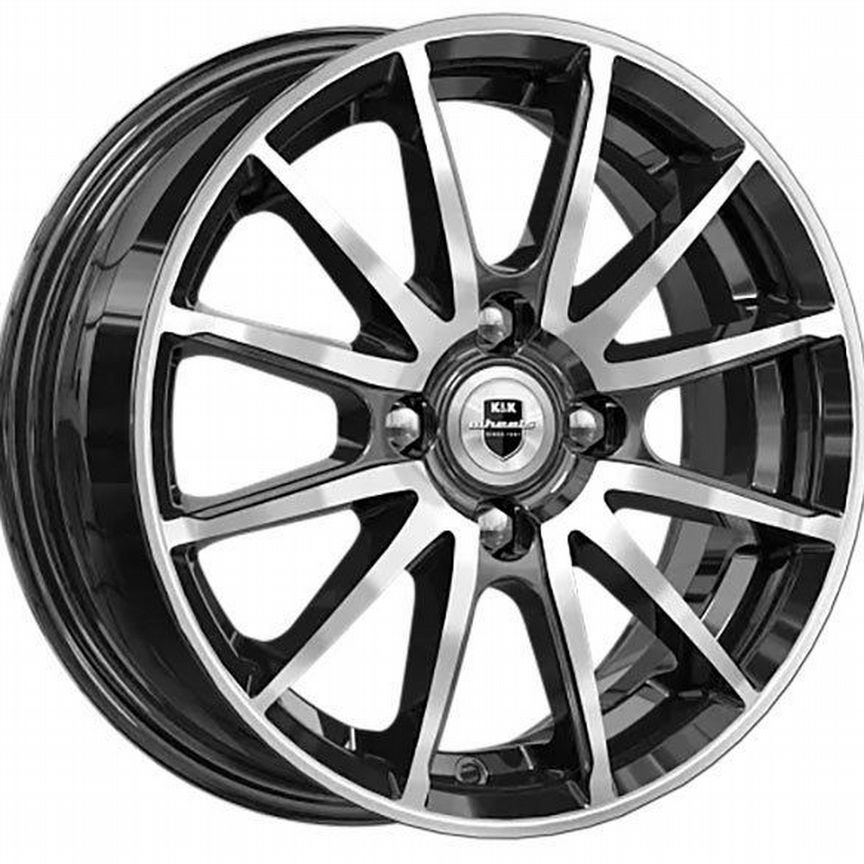 Диски K&K Квант 5.5x14 4x100 ET38 D67.1 Алмаз черный